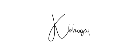 A dynamic signature style for Kbhogal using Andilay-7BmLP script. Designed to look authentic, handwritten, and professional. Kbhogal signature style 4 images and pictures png