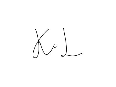 Once you've used our free online signature maker to create your best signature Andilay-7BmLP style, it's time to enjoy all of the benefits that Kc L name signing documents. Kc L signature style 4 images and pictures png