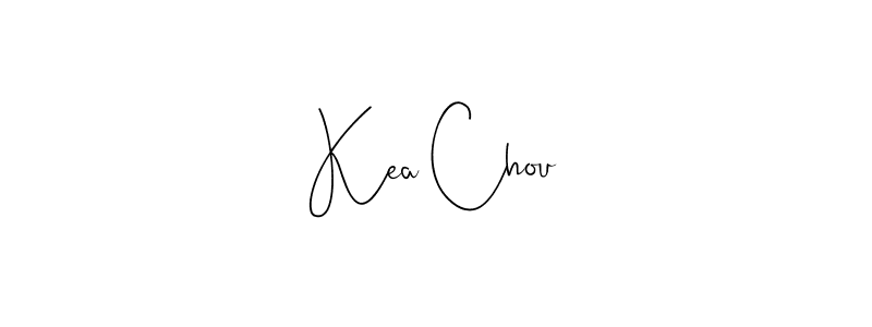 Make a beautiful signature design for name Kea Chou. With this signature (Andilay-7BmLP) style, you can create a handwritten signature for free. Kea Chou signature style 4 images and pictures png