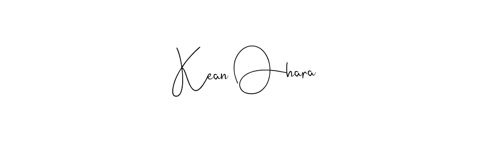 How to make Kean Ohara name signature. Use Andilay-7BmLP style for creating short signs online. This is the latest handwritten sign. Kean Ohara signature style 4 images and pictures png