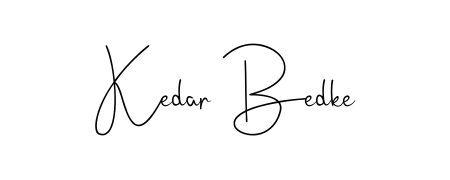Personalize your online presence with Kedar Bedke signature rendered in elegant Andilay-7BmLP font. Great for website footers and blogs. Kedar Bedke signature style 4 images and pictures png