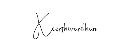 Give your name Keerthivardhan an exquisite flair with the Andilay-7BmLP script font. Ideal for contracts, resumes, and formal letterheads. Keerthivardhan signature style 4 images and pictures png