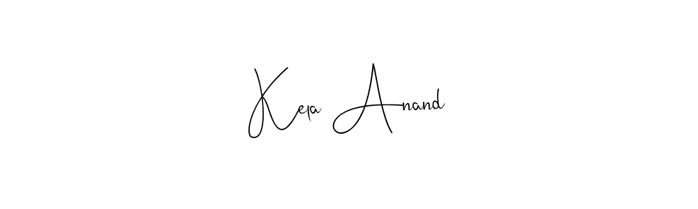 Make a beautiful signature design for name Kela Anand. With this signature (Andilay-7BmLP) style, you can create a handwritten signature for free. Kela Anand signature style 4 images and pictures png