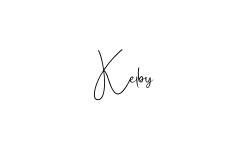 How to make Kelby name signature. Use Andilay-7BmLP style for creating short signs online. This is the latest handwritten sign. Kelby signature style 4 images and pictures png
