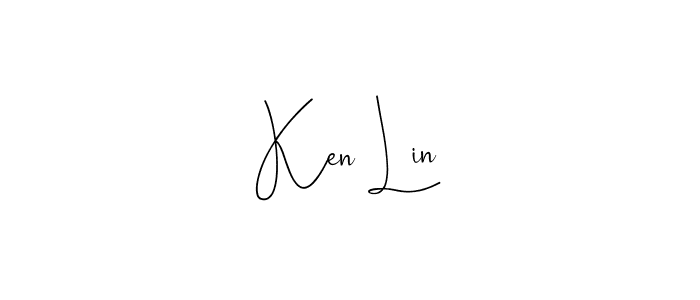 Create a beautiful signature design for name Ken Lin. With this signature (Andilay-7BmLP) fonts, you can make a handwritten signature for free. Ken Lin signature style 4 images and pictures png