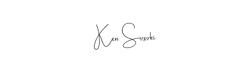 Design your own signature with our free online signature maker. With this signature software, you can create a handwritten (Andilay-7BmLP) signature for name Ken Suzuki. Ken Suzuki signature style 4 images and pictures png