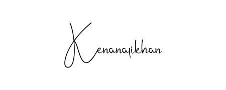Designed for modern professionals: Kenanalikhan name signature crafted with Andilay-7BmLP script. Ready for digital PDF workflows. Kenanalikhan signature style 4 images and pictures png