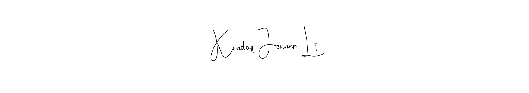 Kendall Jenner Lt stylish signature style. Best Handwritten Sign (Andilay-7BmLP) for my name. Handwritten Signature Collection Ideas for my name Kendall Jenner Lt. Kendall Jenner Lt signature style 4 images and pictures png