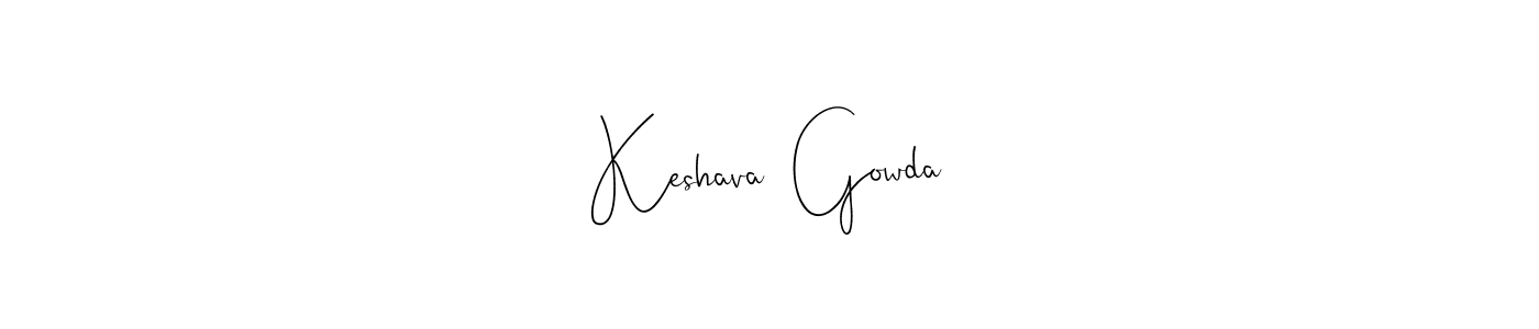 How to make Keshava  Gowda signature? Andilay-7BmLP is a professional autograph style. Create handwritten signature for Keshava  Gowda name. Keshava  Gowda signature style 4 images and pictures png