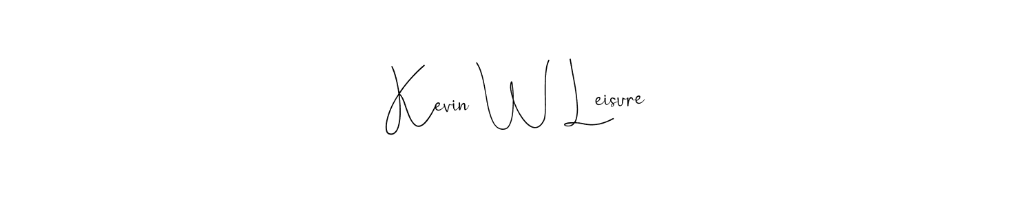 Similarly Andilay-7BmLP is the best handwritten signature design. Signature creator online .You can use it as an online autograph creator for name Kevin W Leisure. Kevin W Leisure signature style 4 images and pictures png