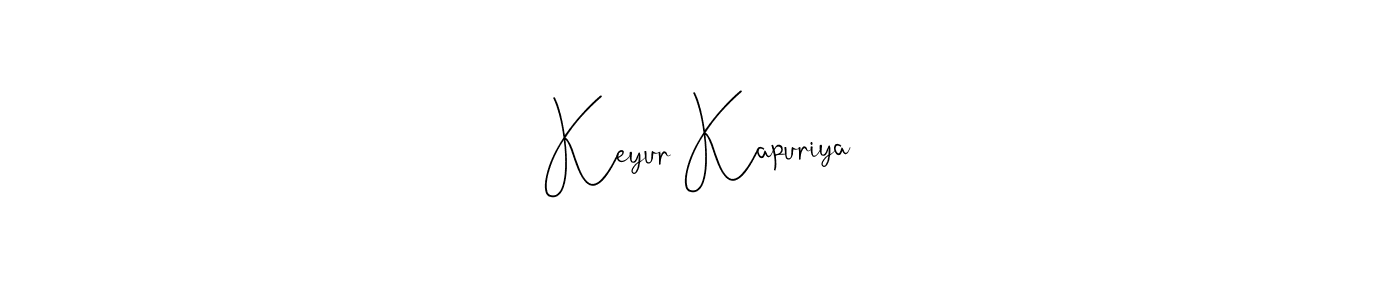 Also You can easily find your signature by using the search form. We will create Keyur Kapuriya name handwritten signature images for you free of cost using Andilay-7BmLP sign style. Keyur Kapuriya signature style 4 images and pictures png