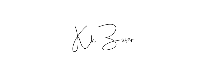 Make a short Kh Zafer signature style. Manage your documents anywhere anytime using Andilay-7BmLP. Create and add eSignatures, submit forms, share and send files easily. Kh Zafer signature style 4 images and pictures png