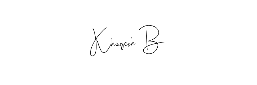 The best way (Andilay-7BmLP) to make a short signature is to pick only two or three words in your name. The name Khagesh B include a total of six letters. For converting this name. Khagesh B signature style 4 images and pictures png