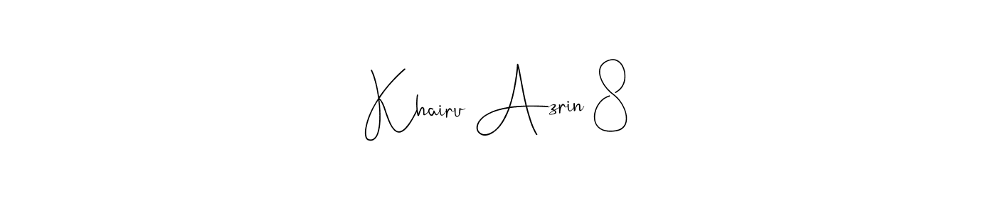 Best and Professional Signature Style for Khairu Azrin 8. Andilay-7BmLP Best Signature Style Collection. Khairu Azrin 8 signature style 4 images and pictures png