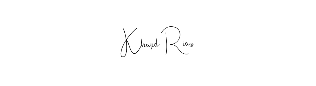 Once you've used our free online signature maker to create your best signature Andilay-7BmLP style, it's time to enjoy all of the benefits that Khalid Riaz name signing documents. Khalid Riaz signature style 4 images and pictures png
