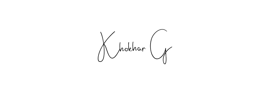 The best way (Andilay-7BmLP) to make a short signature is to pick only two or three words in your name. The name Khokhar G include a total of six letters. For converting this name. Khokhar G signature style 4 images and pictures png