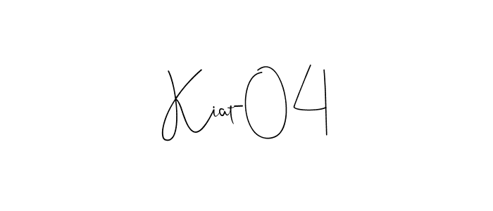 This is the best signature style for the Kiat-04 name. Also you like these signature font (Andilay-7BmLP). Mix name signature. Kiat-04 signature style 4 images and pictures png