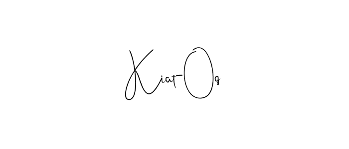 Design your own signature with our free online signature maker. With this signature software, you can create a handwritten (Andilay-7BmLP) signature for name Kiat-0q. Kiat-0q signature style 4 images and pictures png