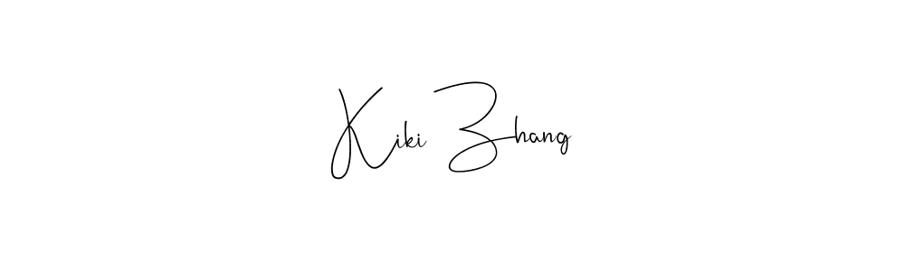 How to make Kiki Zhang signature? Andilay-7BmLP is a professional autograph style. Create handwritten signature for Kiki Zhang name. Kiki Zhang signature style 4 images and pictures png