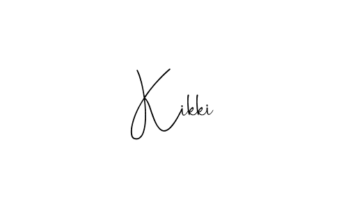Design your own signature with our free online signature maker. With this signature software, you can create a handwritten (Andilay-7BmLP) signature for name Kikki. Kikki signature style 4 images and pictures png