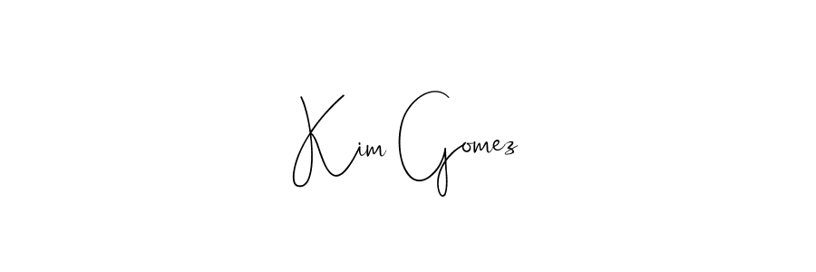 See photos of Kim Gomez official signature by Spectra . Check more albums & portfolios. Read reviews & check more about Andilay-7BmLP font. Kim Gomez signature style 4 images and pictures png