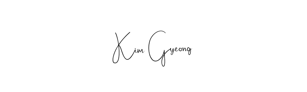 Use a signature maker to create a handwritten signature online. With this signature software, you can design (Andilay-7BmLP) your own signature for name Kim Gyeong. Kim Gyeong signature style 4 images and pictures png
