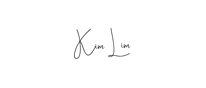 How to make Kim Lim signature? Andilay-7BmLP is a professional autograph style. Create handwritten signature for Kim Lim name. Kim Lim signature style 4 images and pictures png