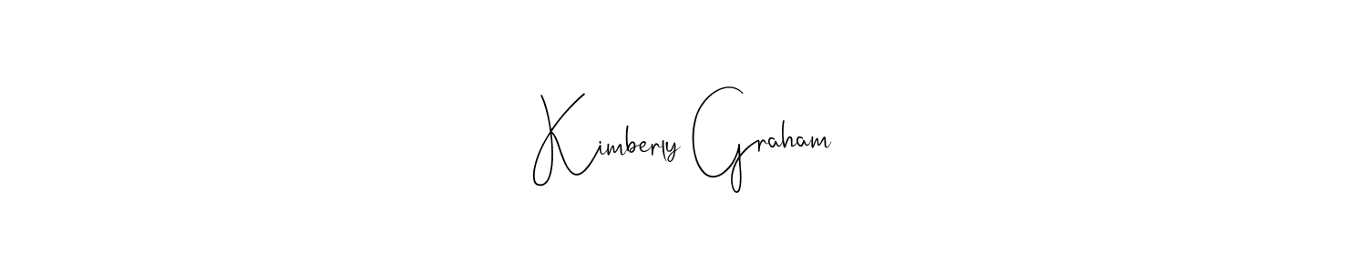 Create a beautiful signature design for name Kimberly Graham. With this signature (Andilay-7BmLP) fonts, you can make a handwritten signature for free. Kimberly Graham signature style 4 images and pictures png