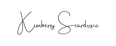Kimberly Scarduzio stylish signature style. Best Handwritten Sign (Andilay-7BmLP) for my name. Handwritten Signature Collection Ideas for my name Kimberly Scarduzio. Kimberly Scarduzio signature style 4 images and pictures png