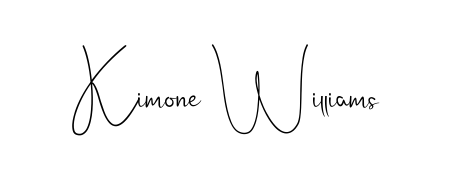 Practice writing Kimone Williams with the flow of Andilay-7BmLP lettering. A fantastic source of inspiration for developing your personal signature style. Kimone Williams signature style 4 images and pictures png