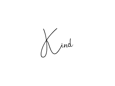 How to make Kind name signature. Use Andilay-7BmLP style for creating short signs online. This is the latest handwritten sign. Kind signature style 4 images and pictures png