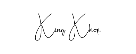 The Andilay-7BmLP font transforms the name King Kholi into an executive sign with sharp precision and distinguished character. King Kholi signature style 4 images and pictures png