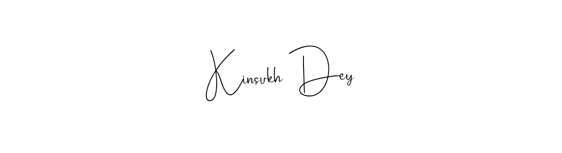 if you are searching for the best signature style for your name Kinsukh Dey. so please give up your signature search. here we have designed multiple signature styles  using Andilay-7BmLP. Kinsukh Dey signature style 4 images and pictures png