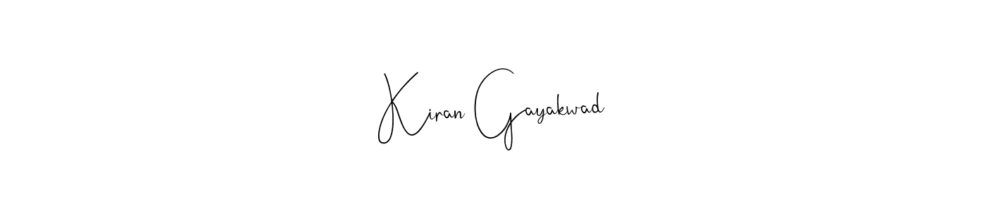 Once you've used our free online signature maker to create your best signature Andilay-7BmLP style, it's time to enjoy all of the benefits that Kiran Gayakwad name signing documents. Kiran Gayakwad signature style 4 images and pictures png