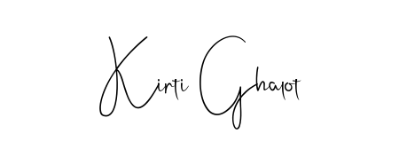 Design your own signature with our free online signature maker. With this signature software, you can create a handwritten (Andilay-7BmLP) signature for name Kirti Ghalot. Kirti Ghalot signature style 4 images and pictures png