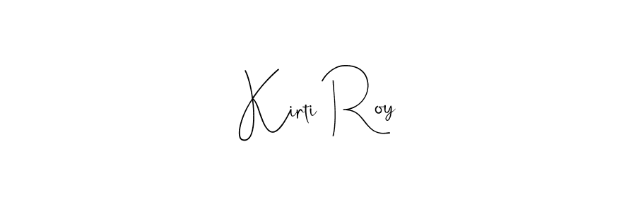 Make a beautiful signature design for name Kirti Roy. Use this online signature maker to create a handwritten signature for free. Kirti Roy signature style 4 images and pictures png