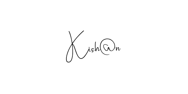 Andilay-7BmLP is a professional signature style that is perfect for those who want to add a touch of class to their signature. It is also a great choice for those who want to make their signature more unique. Get Kish@n name to fancy signature for free. Kish@n signature style 4 images and pictures png