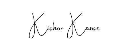 Andilay-7BmLP is a professional signature style that is perfect for those who want to add a touch of class to their signature. Get Kishor Kanse name fancy signature for free. Kishor Kanse signature style 4 images and pictures png