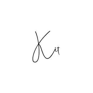 Also You can easily find your signature by using the search form. We will create Kit name handwritten signature images for you free of cost using Andilay-7BmLP sign style. Kit signature style 4 images and pictures png