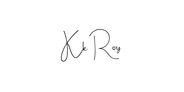 if you are searching for the best signature style for your name Kk Roy. so please give up your signature search. here we have designed multiple signature styles  using Andilay-7BmLP. Kk Roy signature style 4 images and pictures png