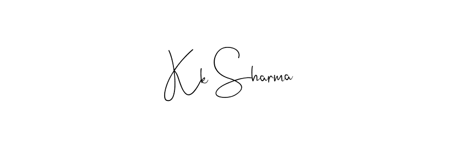 Make a short Kk Sharma signature style. Manage your documents anywhere anytime using Andilay-7BmLP. Create and add eSignatures, submit forms, share and send files easily. Kk Sharma signature style 4 images and pictures png