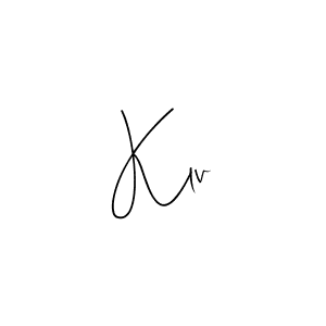 Make a beautiful signature design for name Klv. With this signature (Andilay-7BmLP) style, you can create a handwritten signature for free. Klv signature style 4 images and pictures png
