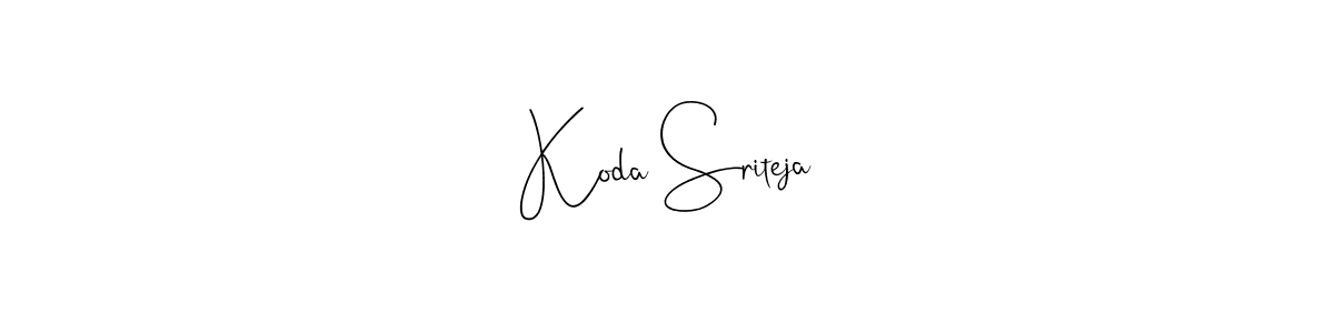 Andilay-7BmLP is a professional signature style that is perfect for those who want to add a touch of class to their signature. It is also a great choice for those who want to make their signature more unique. Get Koda Sriteja name to fancy signature for free. Koda Sriteja signature style 4 images and pictures png