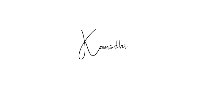You can use this online signature creator to create a handwritten signature for the name Komadhi. This is the best online autograph maker. Komadhi signature style 4 images and pictures png