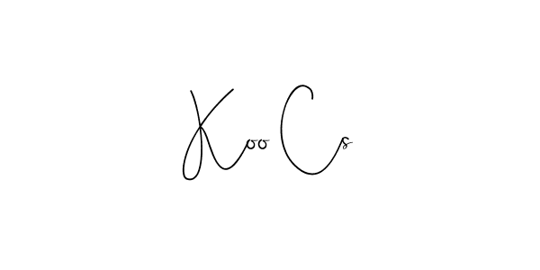 Also You can easily find your signature by using the search form. We will create Koo Cs name handwritten signature images for you free of cost using Andilay-7BmLP sign style. Koo Cs signature style 4 images and pictures png