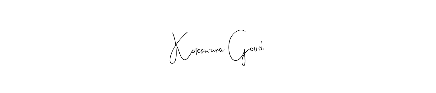 You can use this online signature creator to create a handwritten signature for the name Koteswara Goud. This is the best online autograph maker. Koteswara Goud signature style 4 images and pictures png