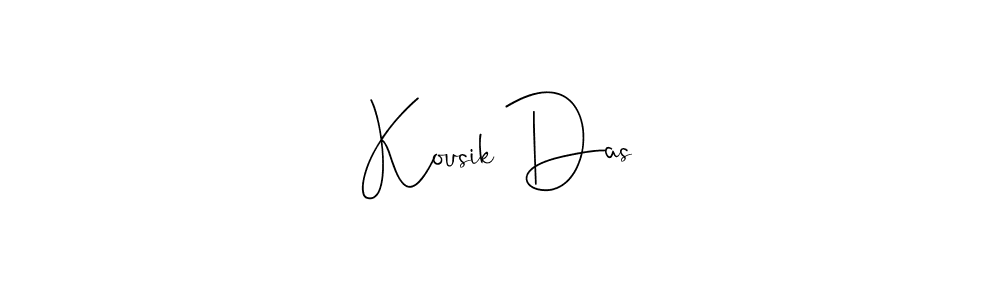 Kousik Das stylish signature style. Best Handwritten Sign (Andilay-7BmLP) for my name. Handwritten Signature Collection Ideas for my name Kousik Das. Kousik Das signature style 4 images and pictures png