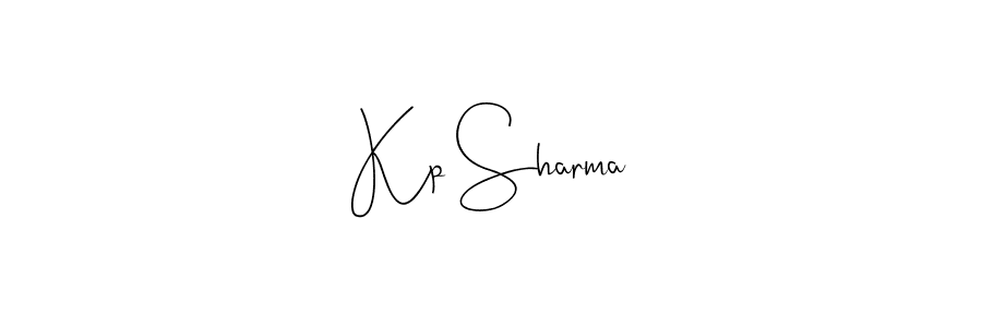 Also You can easily find your signature by using the search form. We will create Kp Sharma name handwritten signature images for you free of cost using Andilay-7BmLP sign style. Kp Sharma signature style 4 images and pictures png