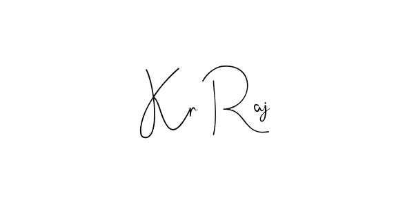 Kr Raj stylish signature style. Best Handwritten Sign (Andilay-7BmLP) for my name. Handwritten Signature Collection Ideas for my name Kr Raj. Kr Raj signature style 4 images and pictures png