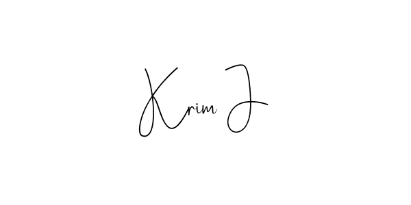 How to Draw Krim J signature style? Andilay-7BmLP is a latest design signature styles for name Krim J. Krim J signature style 4 images and pictures png